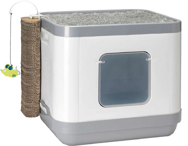 KARLIE Katzentoilette Cube II